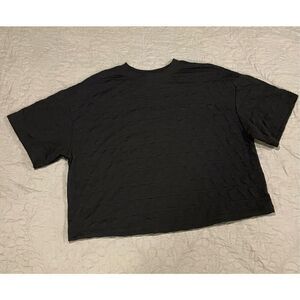 a new day Small Black Crop Top